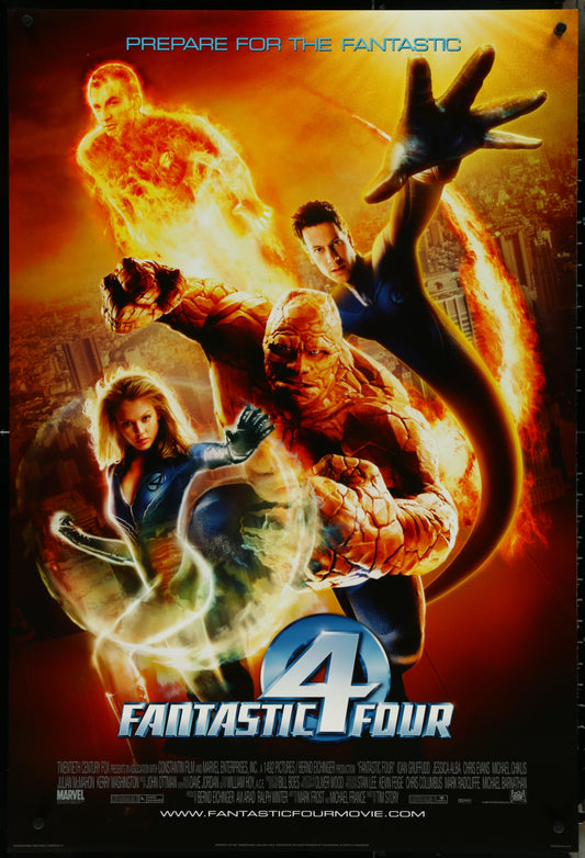 Fantastic Four (2005) Original US One Sheet Movie Poster