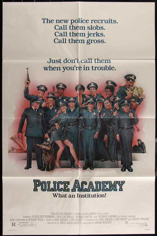 Police Academy (1984) Original US One Sheet Movie Poster