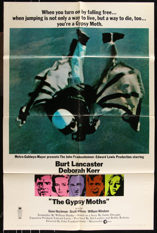 The Gypsy Moths (1969) Original US One Sheet Movie Poster