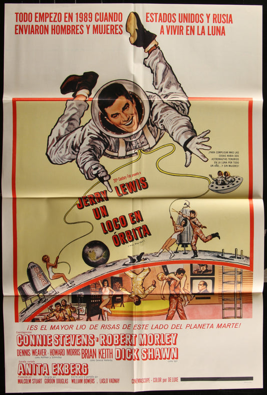 Way Way Out (1966) Original Spanish Language One Sheet Movie Poster