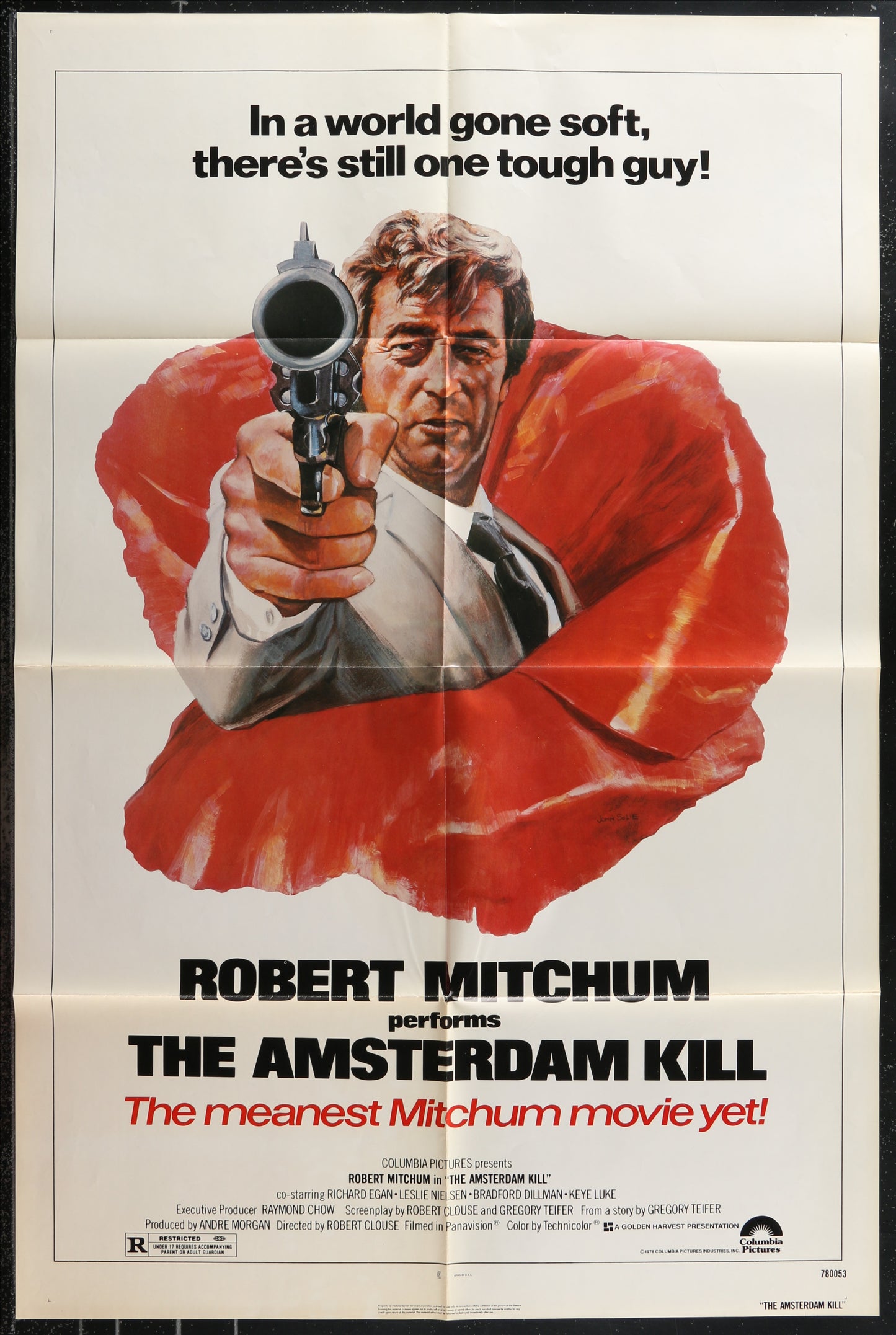 The Amsterdam Kill (1977) Original US One Sheet Movie Poster