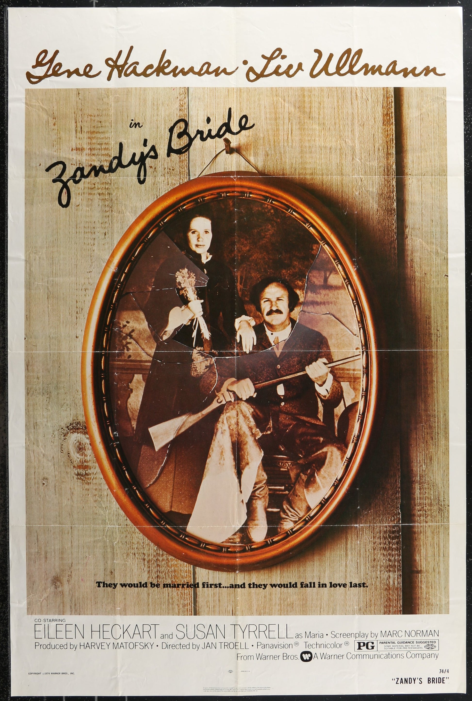 Zandy's Bride (1974) Original US One Sheet Movie Poster