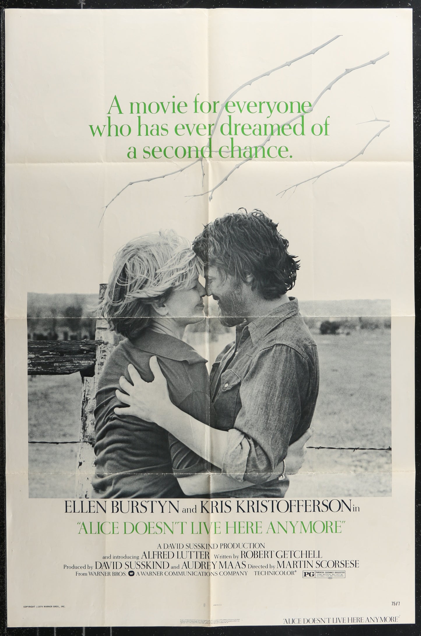 Alice Doesn't Live Here Anymore (1975) Original US One Sheet Movie Poster