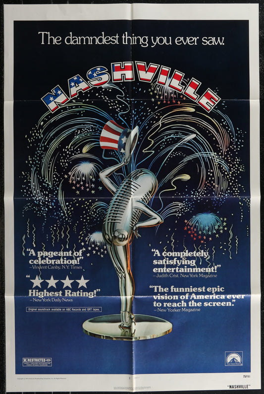 Nashville (1975) Original US One Sheet Movie Poster