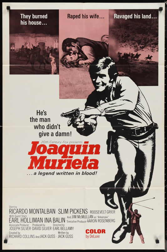 Joaquin Murieta (1969) Original US One Sheet Movie Poster