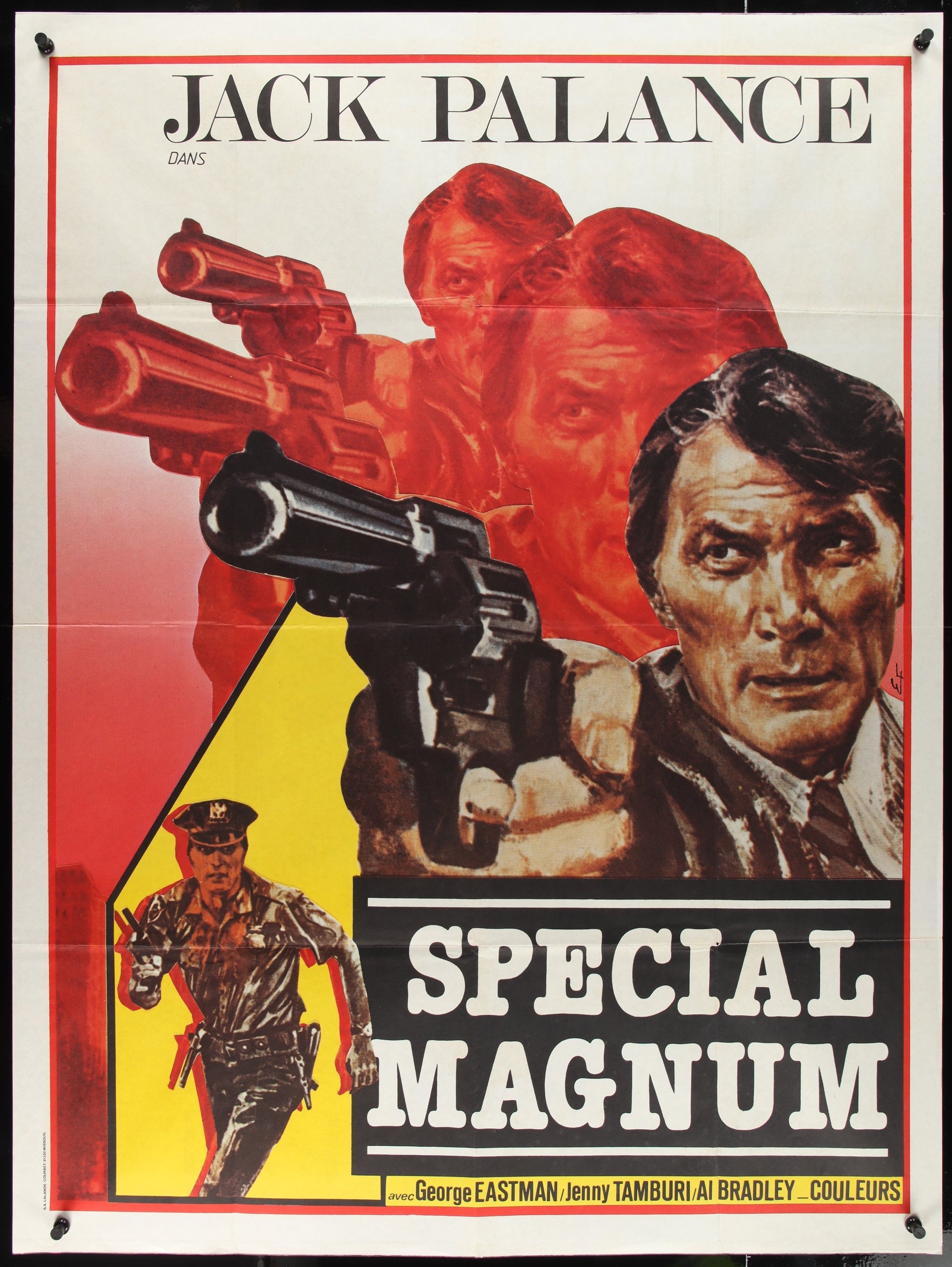 Special Magnum (1976) Original French Grande Movie Poster