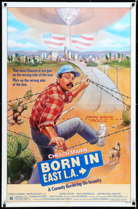 Born In East L.A. (1987) Original US One Sheet Movie Poster