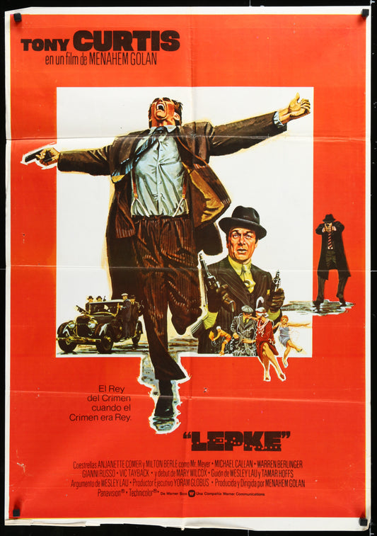 Lepke (1974) Original Spanish Movie Poster