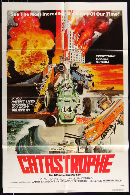 Catastrophe (1977) Original US One Sheet Movie Poster