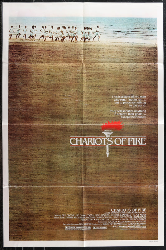 Chariots Of Fire (1981) Original US One Sheet Movie Poster