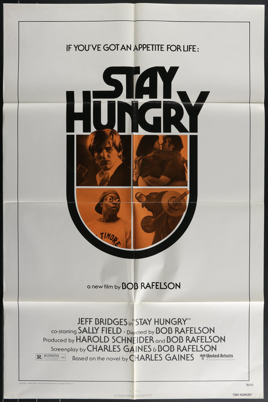 Stay Hungry (1976) Original US One Sheet Movie Poster