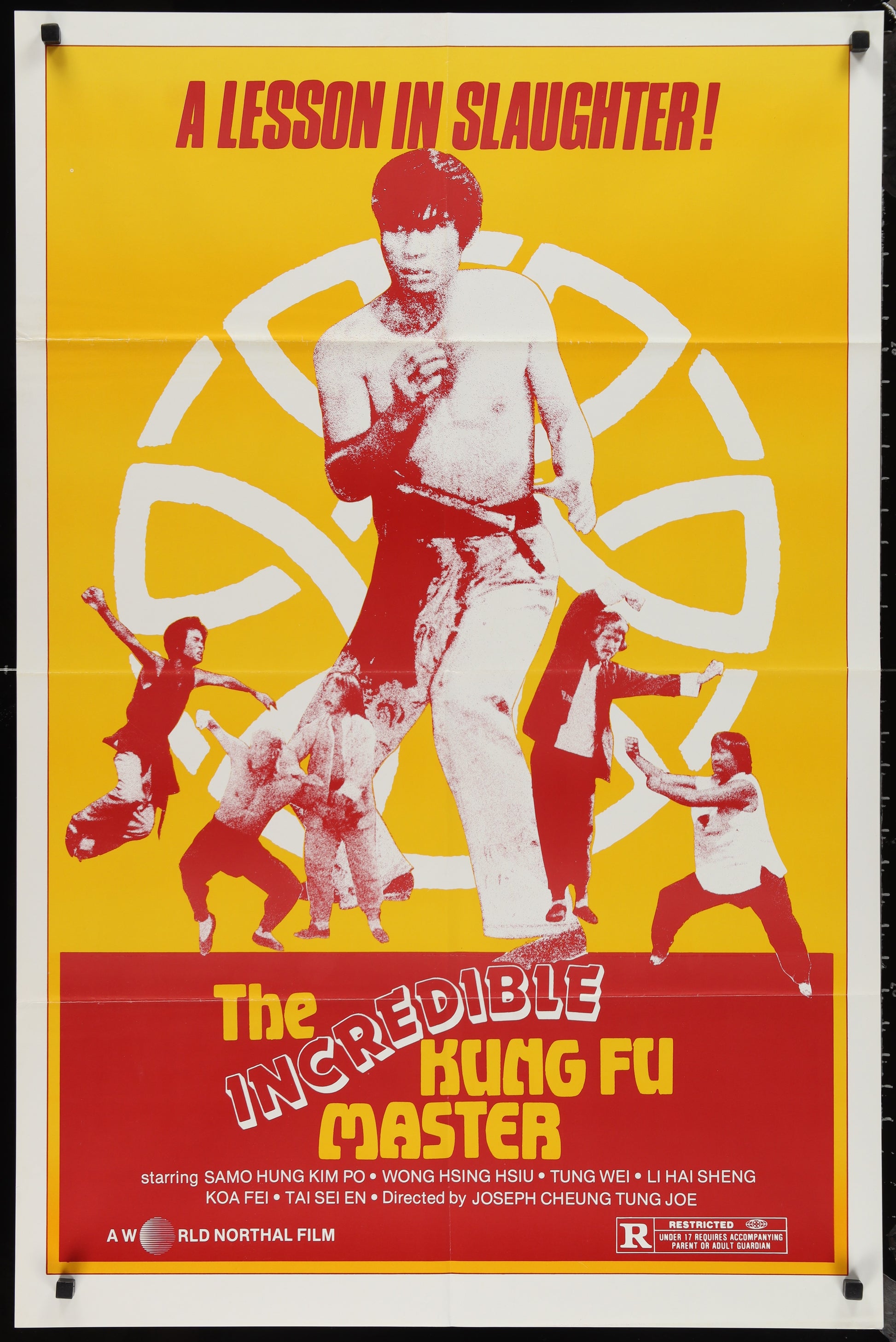 The Incredible Kung Fu Master (1980s) Original US One Sheet Movie Poster