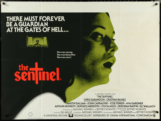 The Sentinel (1977) Original UK Quad Movie Poster