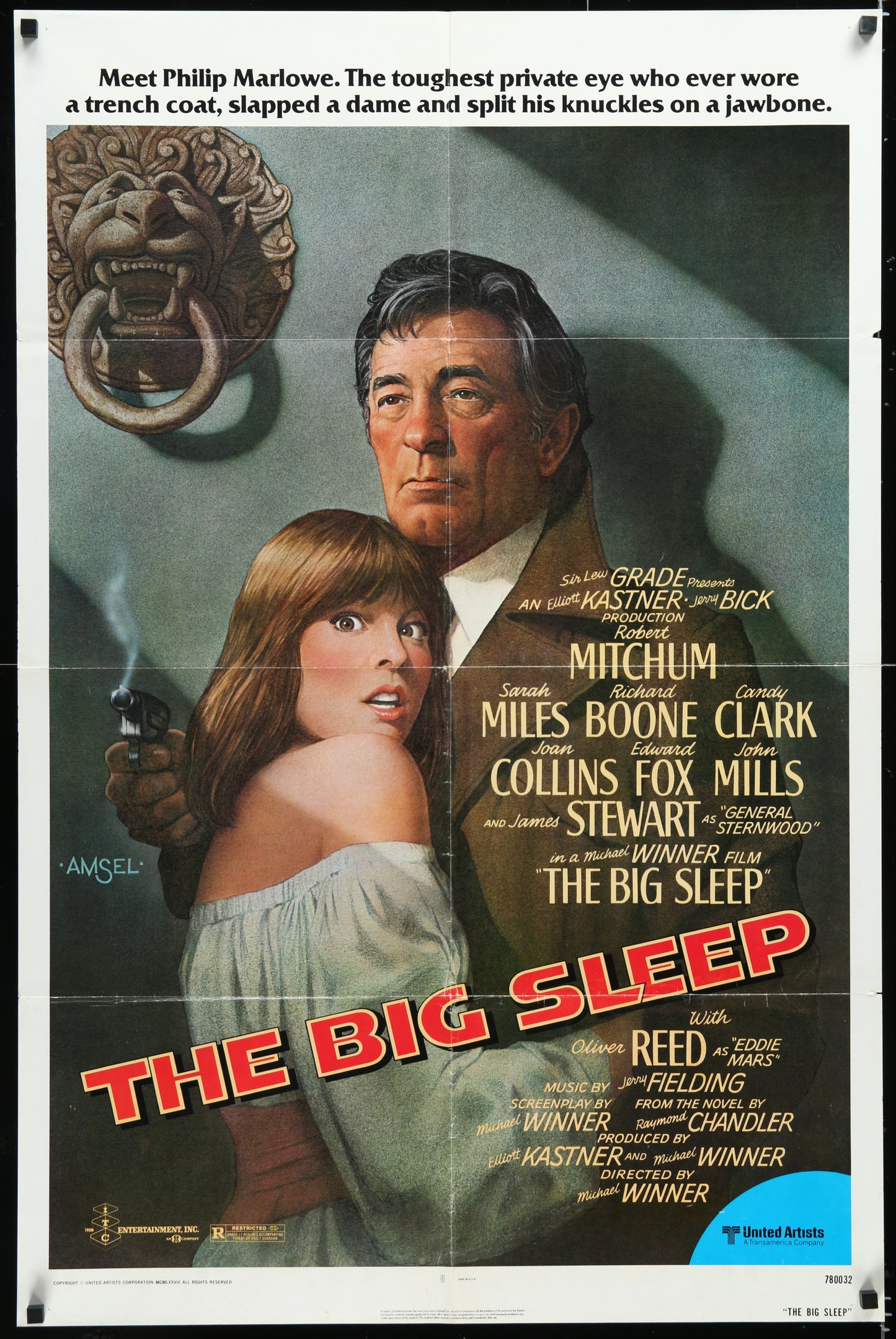 The Big Sleep (1978) Original US One Sheet Movie Poster