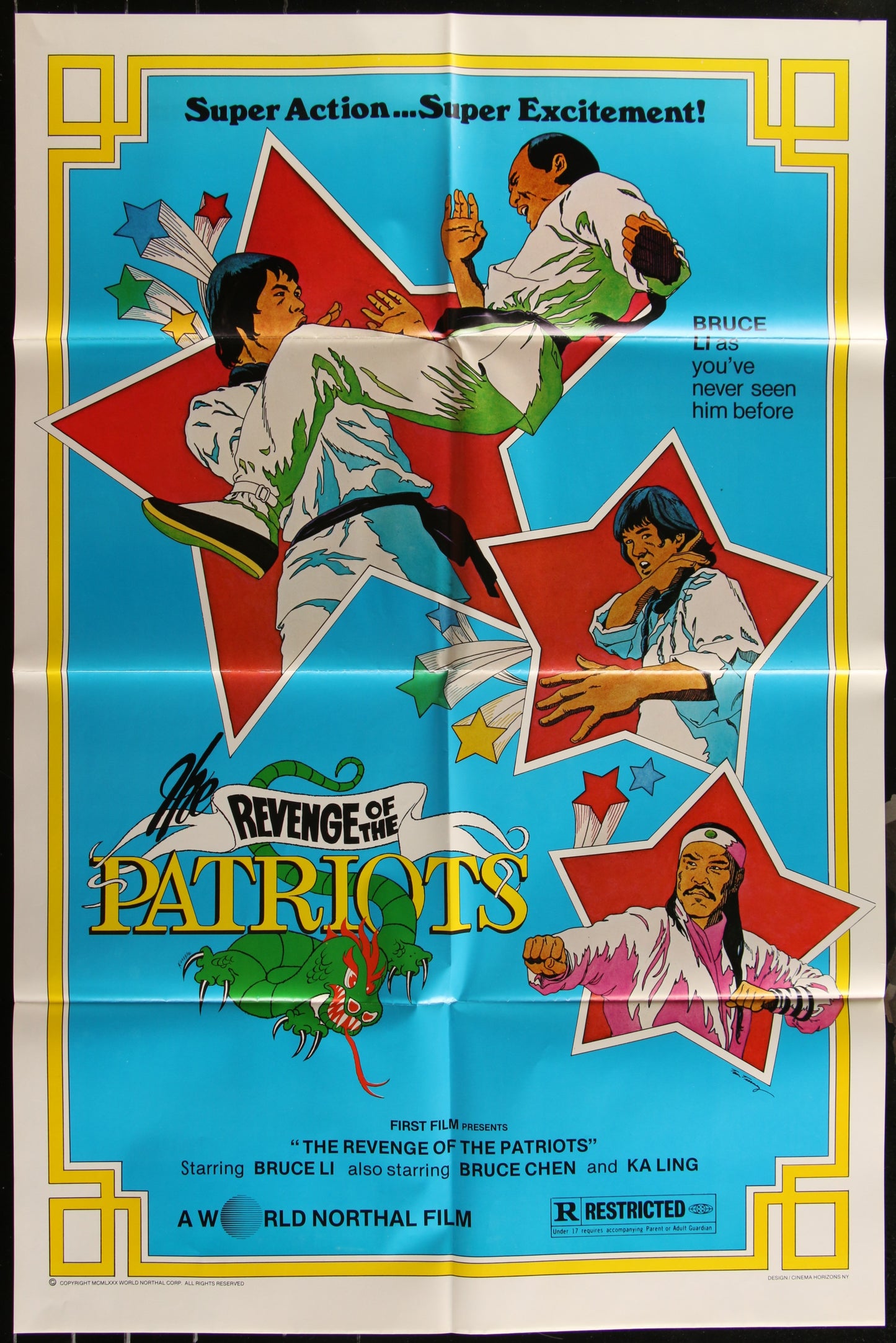 Revenge Of The Patriots (1980) Original US One Sheet Movie Poster