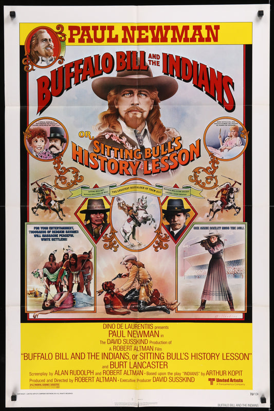 Buffalo Bill And the Indians (1976) Original US One Sheet Movie Poster