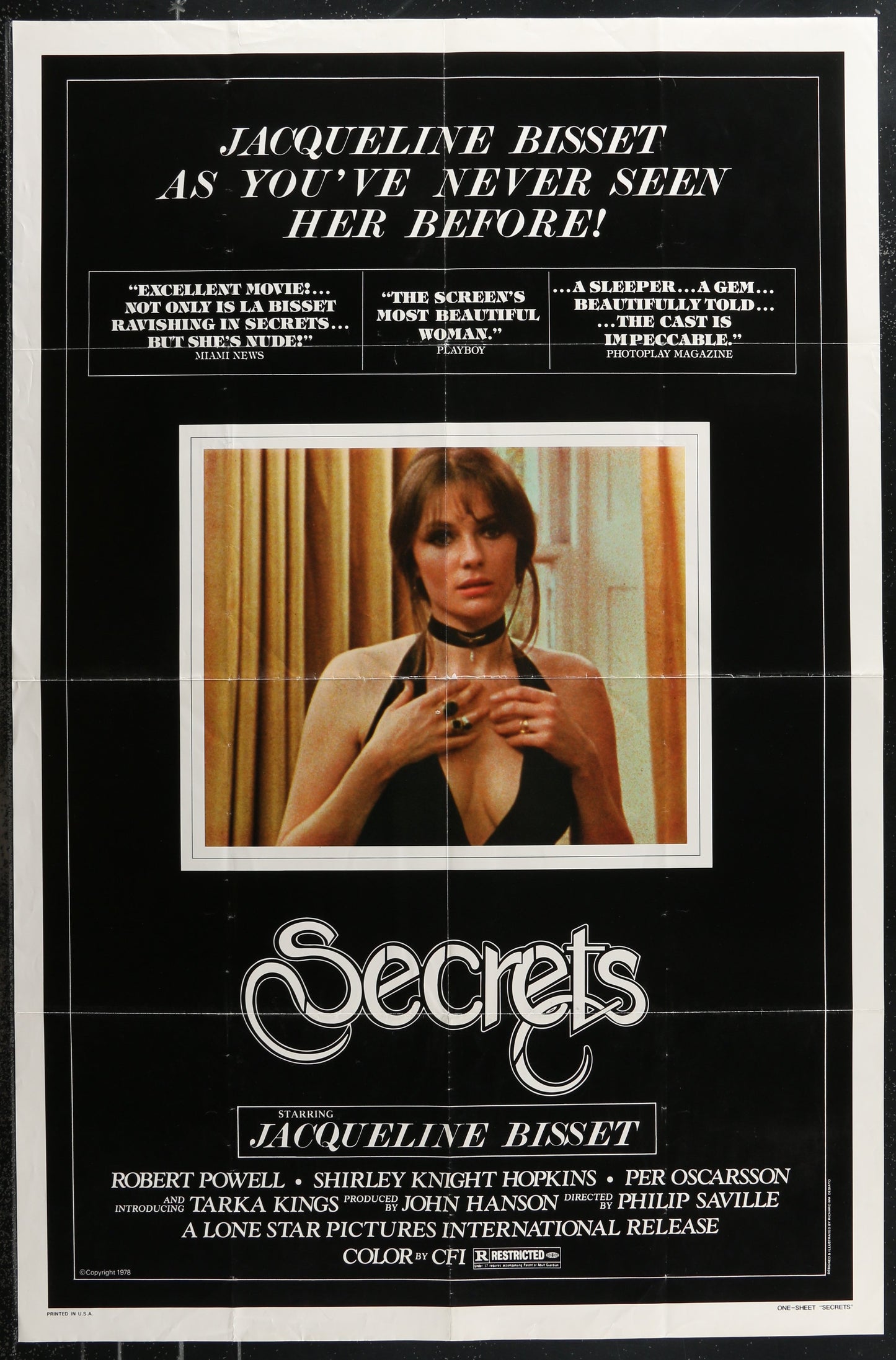 Secrets (1978) Original US One Sheet Movie Poster