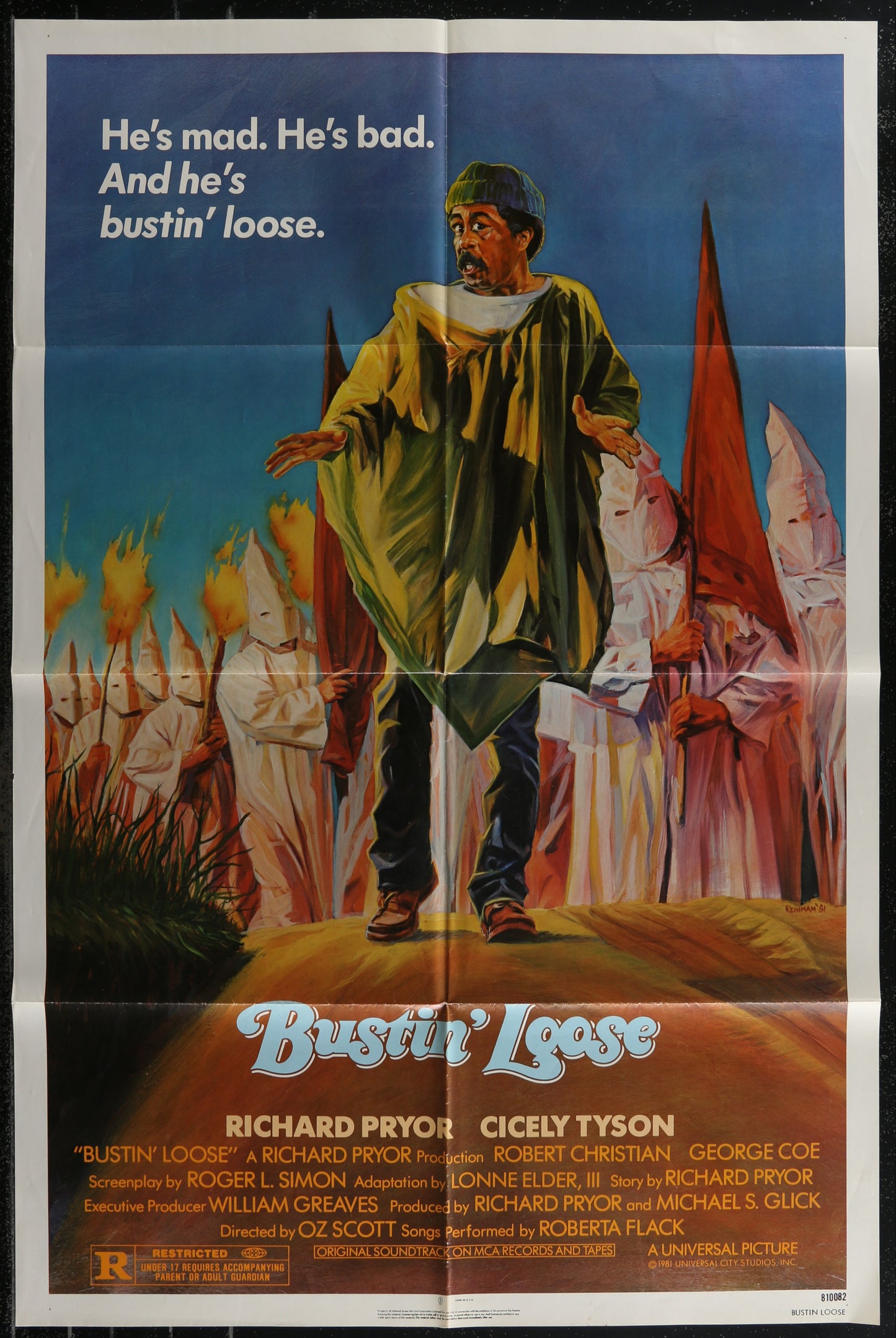 Bustin' Loose (1981) Original US One Sheet Movie Poster
