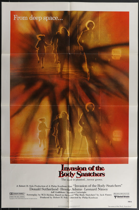 Invasion Of The Body Snatchers (1978) Original US One Sheet Movie Poster