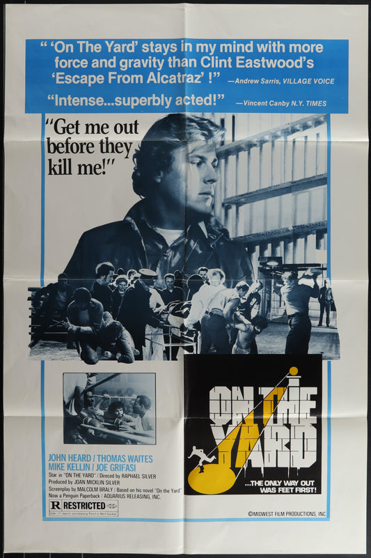 On The Yard (1978) Original US One Sheet Movie Poster