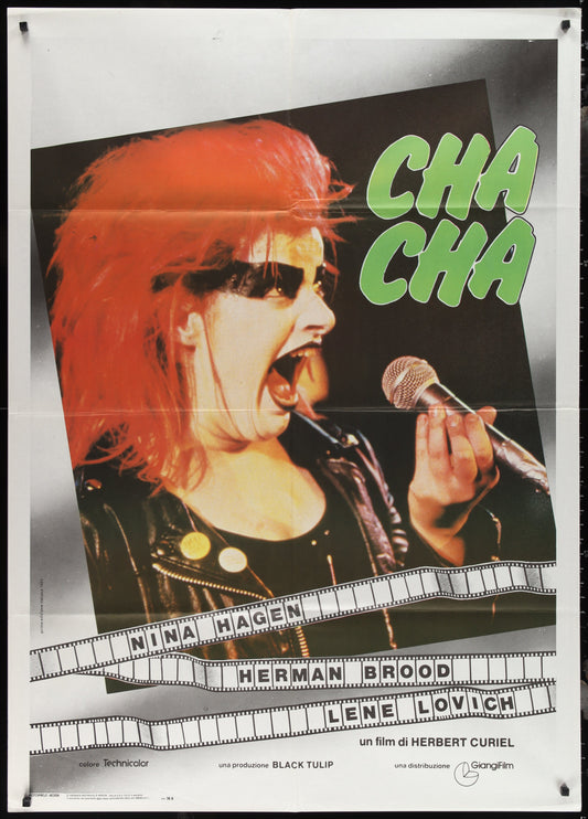 Cha Cha (1982) Original Italian One Panel Movie Poster