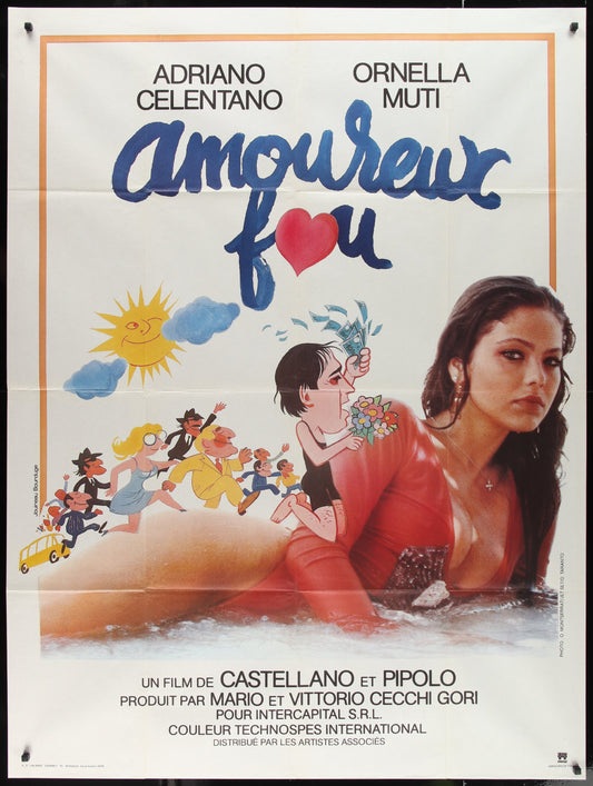 Madly In Love (1981) Original French Grande Movie Poster