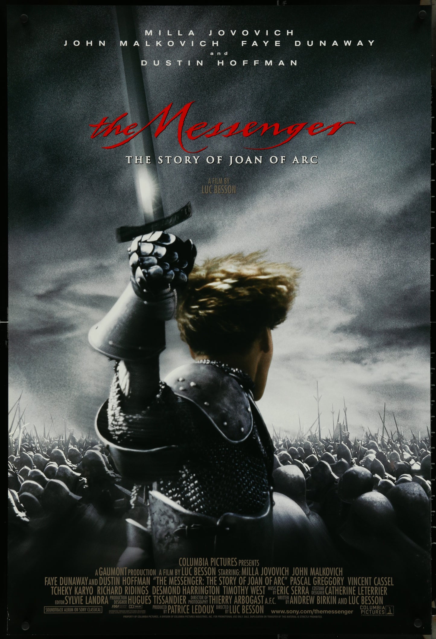 The Messenger (1999) Original US One Sheet Movie Poster