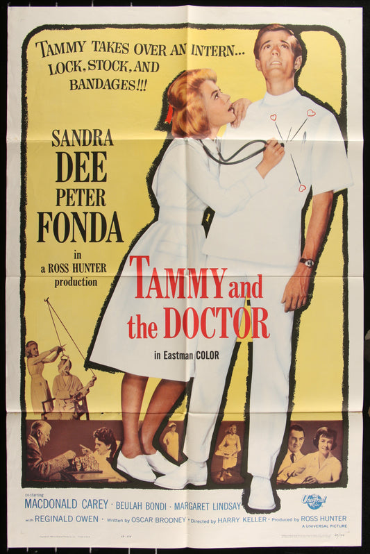 Tammy And The Doctor (1963) Original US One Sheet Movie Poster