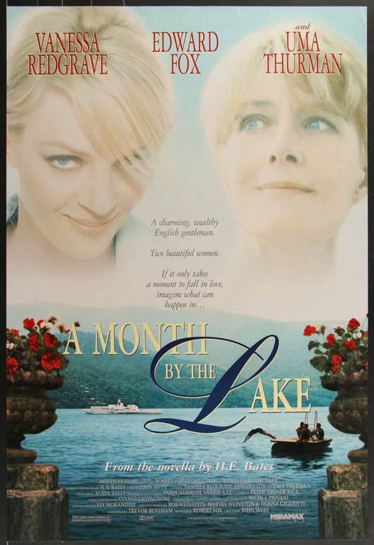 A Month By The Lake (1995) Original US One Sheet Movie Poster