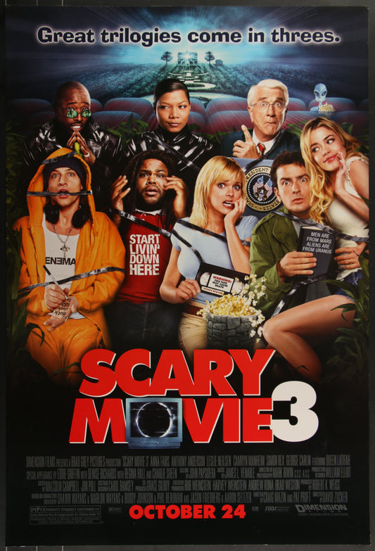 Scary Movie 3 (2003) Original US One Sheet Movie Poster