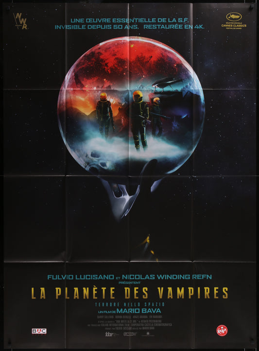 Planet Of The Vampires (2016 RR). Original French One Panel Movie Poster