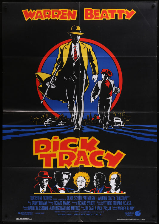 Dick Tracy (1990) Original Italian One Panel Movie Poster