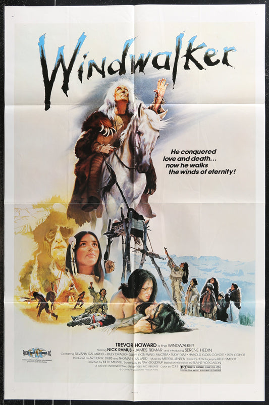 Windwalker (1980) Original US One Sheet Movie Poster