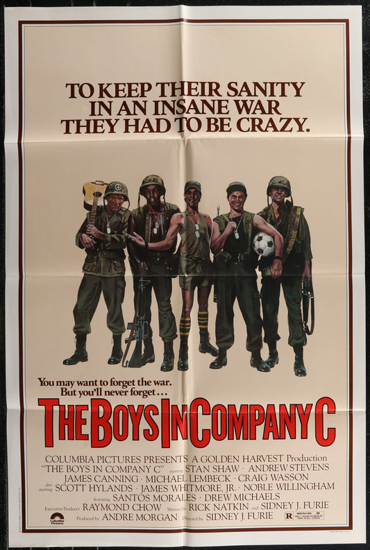 The Boys In Company C (1978) Original US One Sheet Movie Poster