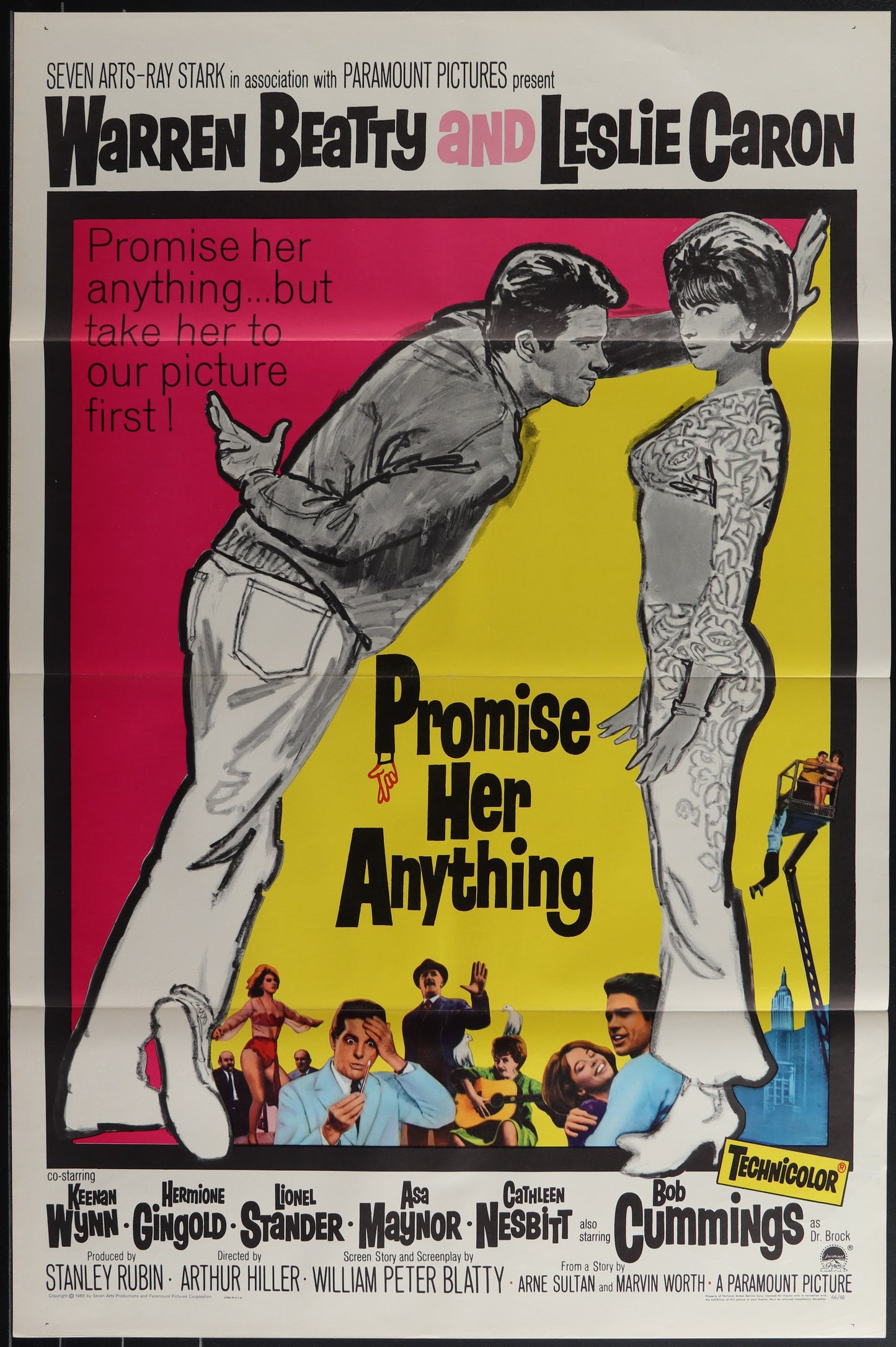 Promise Her Anything (1966) Original US One Sheet Movie Poster