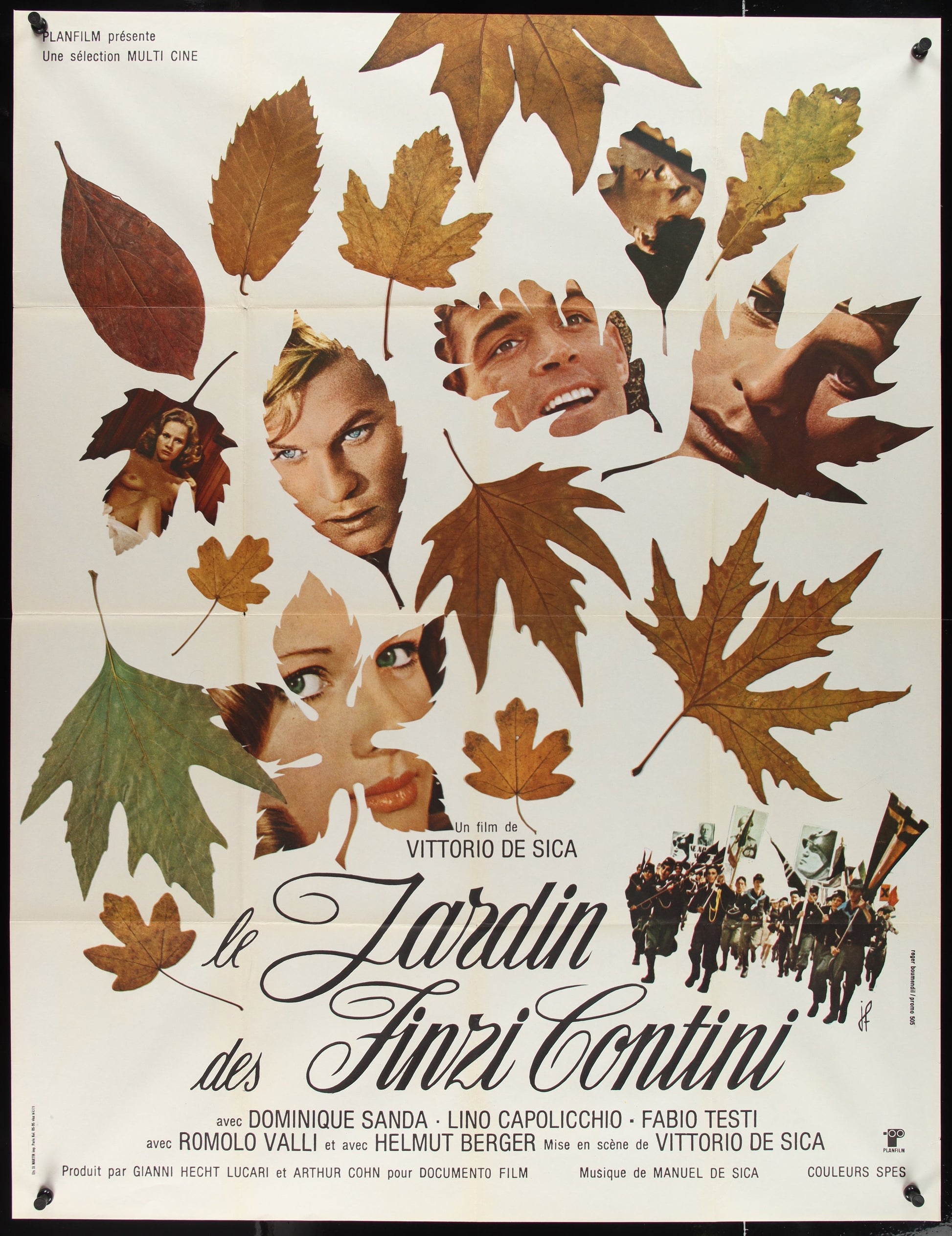 Le Jardin Des Finzi-Contini (1970) Original French Grande Movie Poster