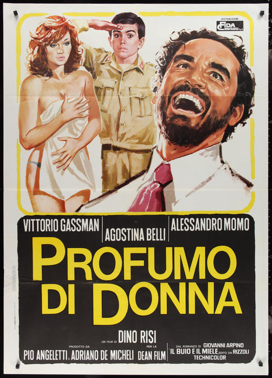 Scent Of A Woman (1976) Original Italian One Panel Movie Poster