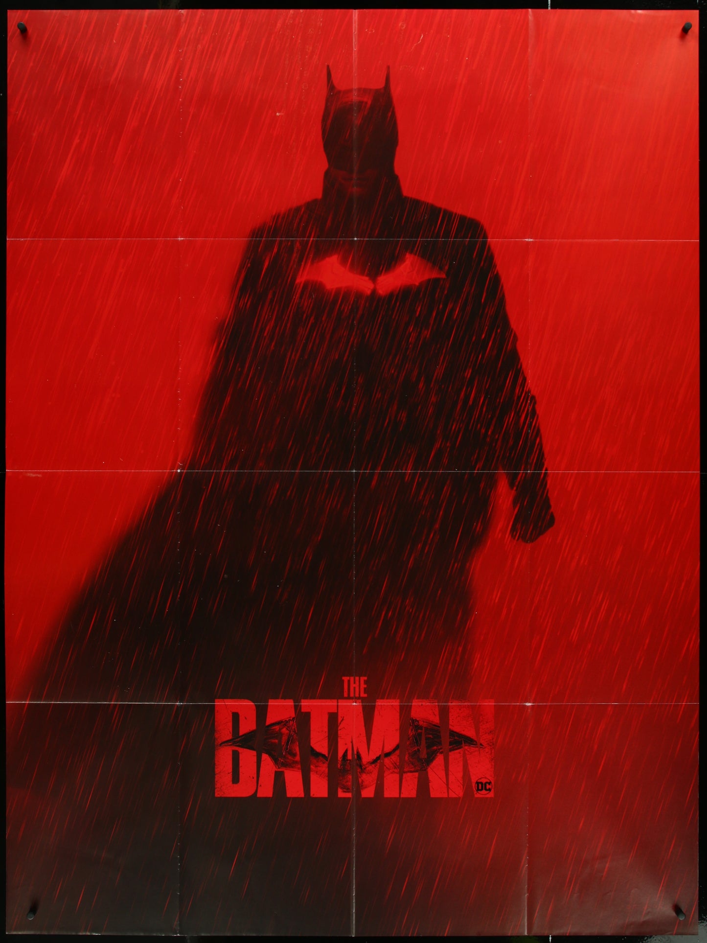 The Batman (2022) Original French One Panel Movie Poster