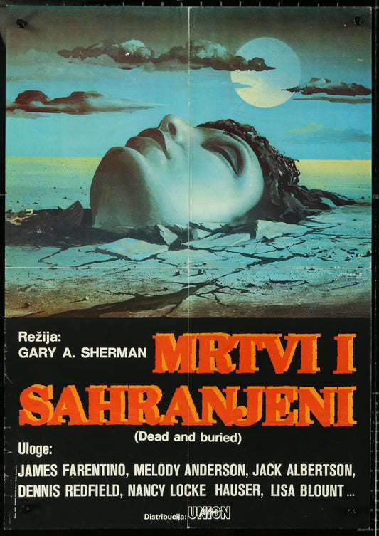 Dead And Buried (1981) Original Yugoslav Movie Poster