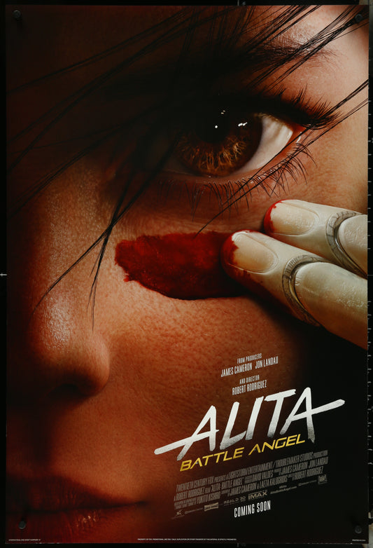 Alita: Battle Angel (2019) Original US One Sheet Movie Poster