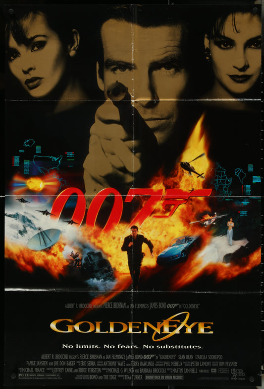 Goldeneye (1995) Original US One Sheet Movie Poster