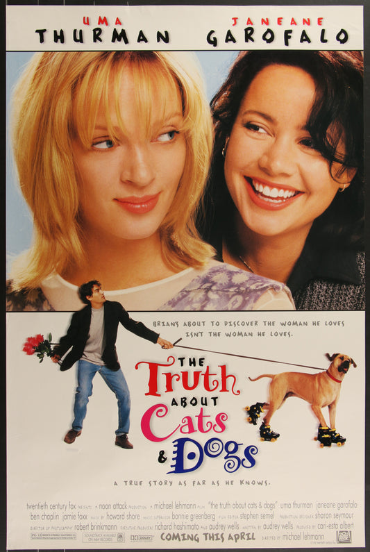 The Truth About Cats And Dogs (1996) Original US One Sheet Movie Poster