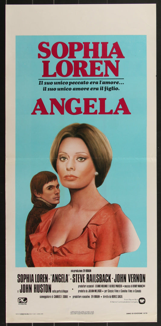 Angela (1978) Original Italian Locandina Movie Poster