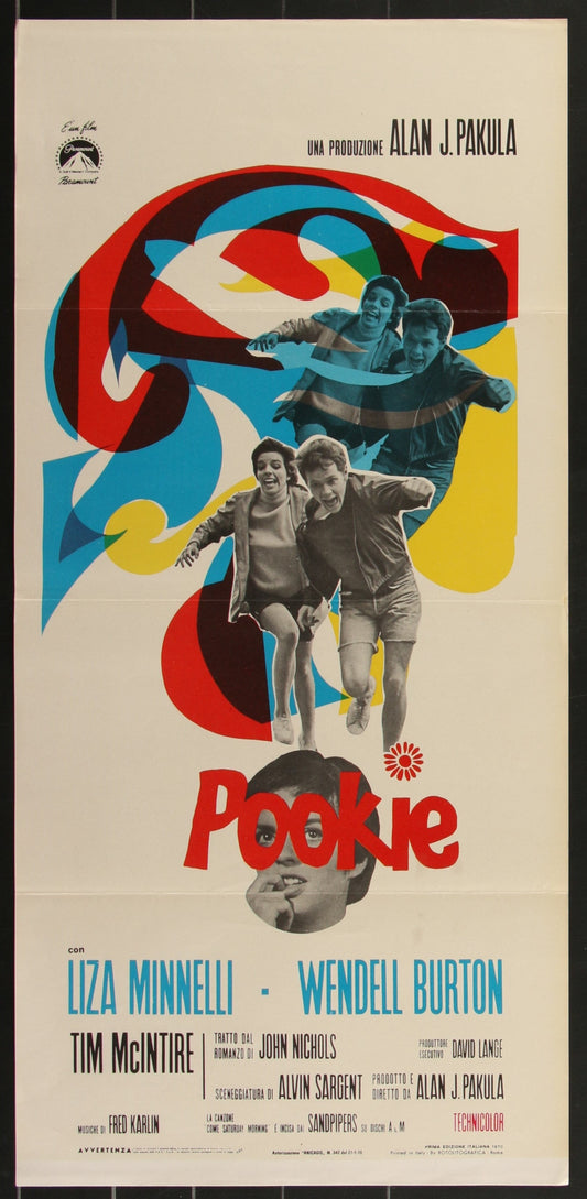 The Sterile Cuckoo (1969) Original Italian Locandina Movie Poster