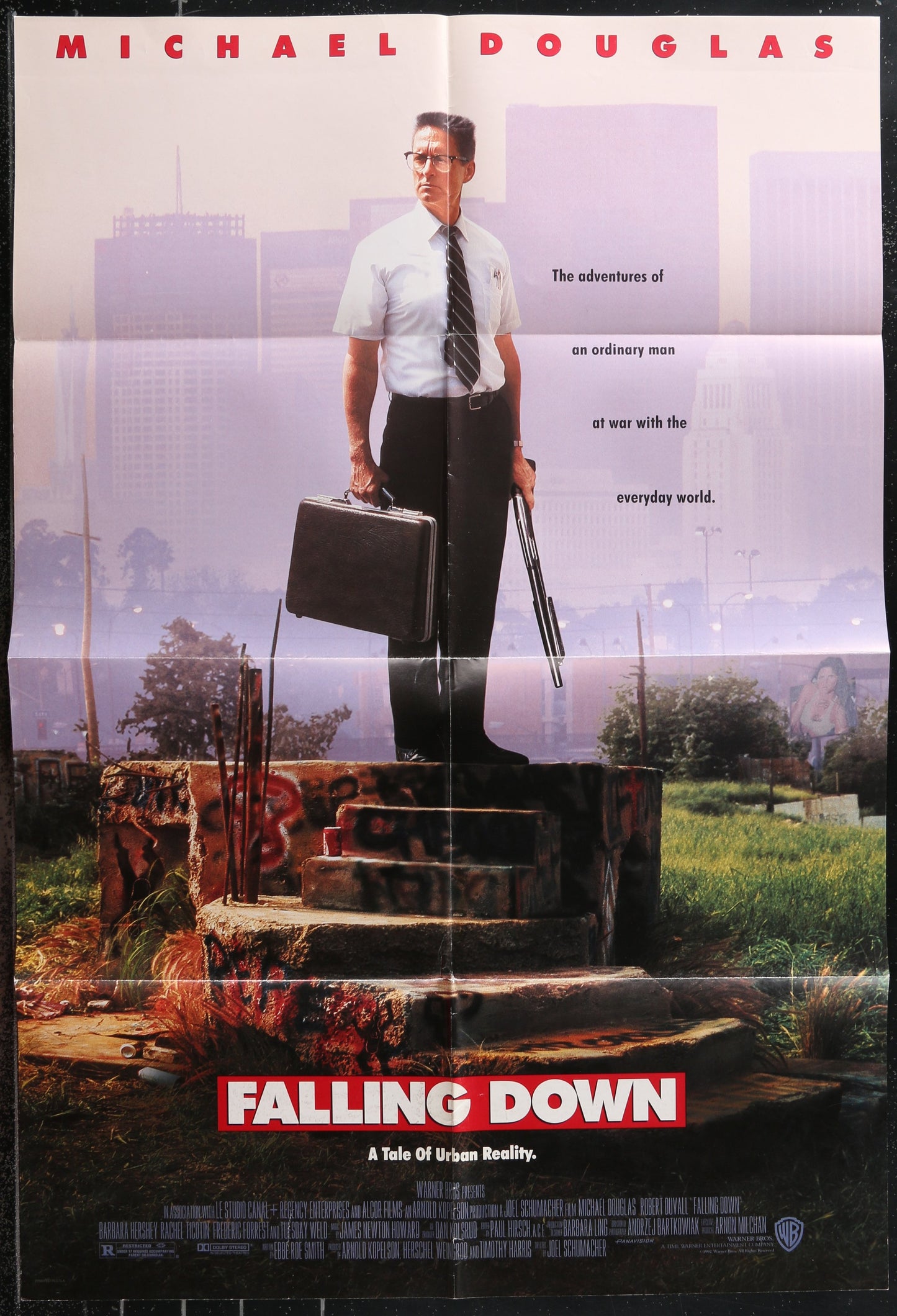 Falling Down (1993) Original US One Sheet Movie Poster