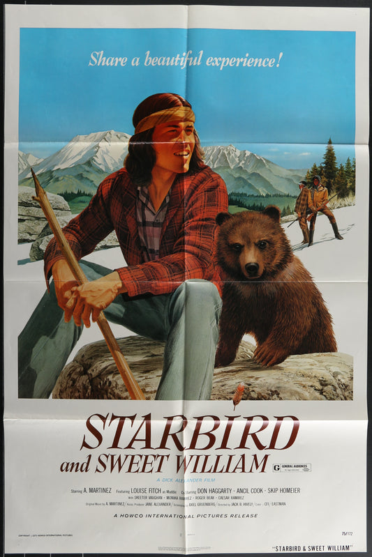 Starbird And Sweet William (1975) Original US One Sheet Movie Poster