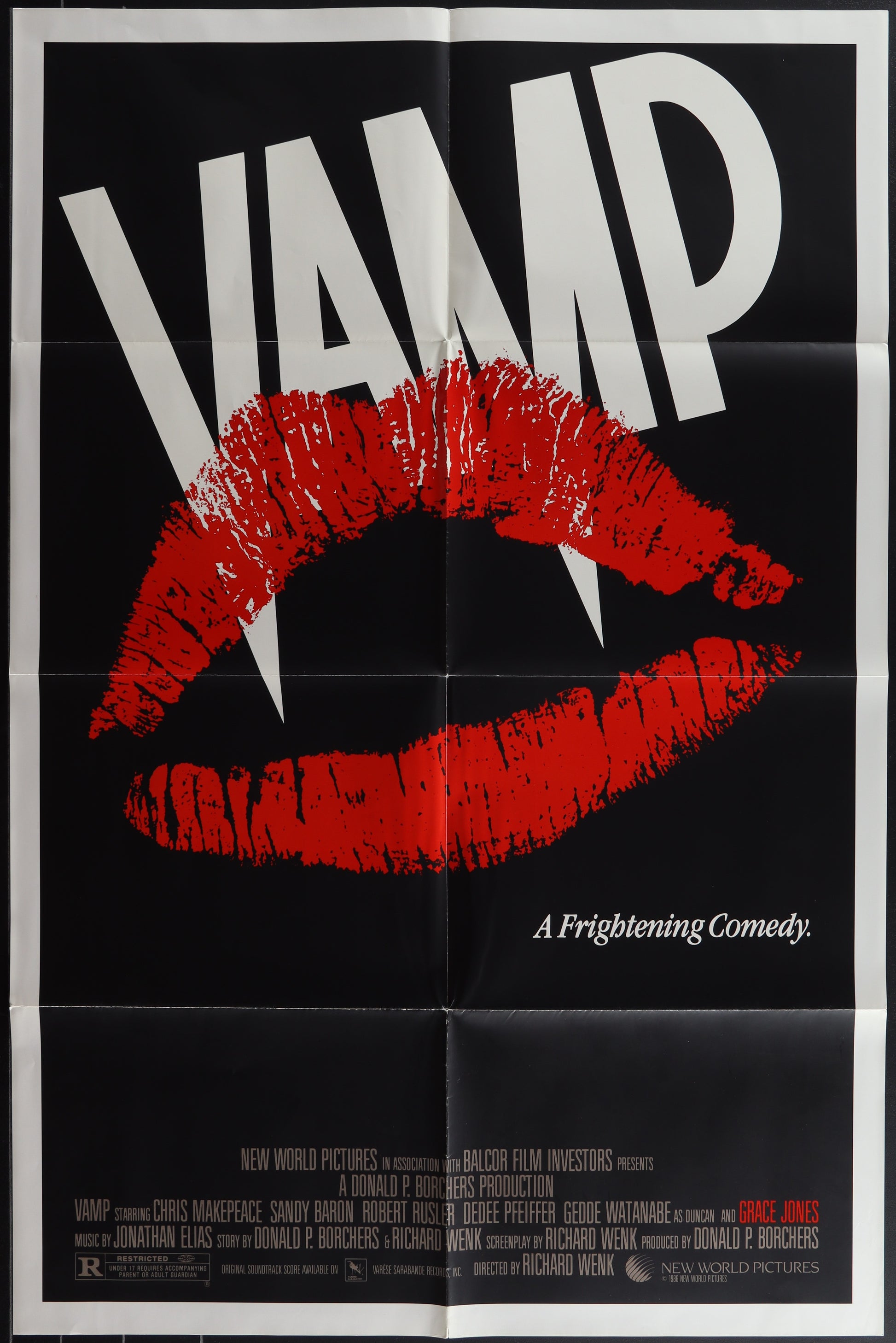 Vamp (1986) Original US One Sheet Movie Poster