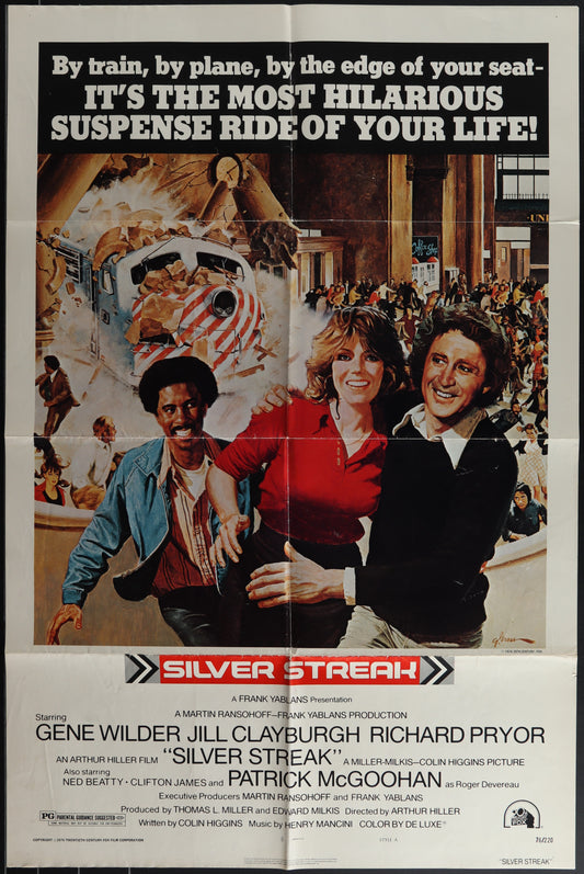 Silver Streak (1976) Original US One Sheet Movie Poster