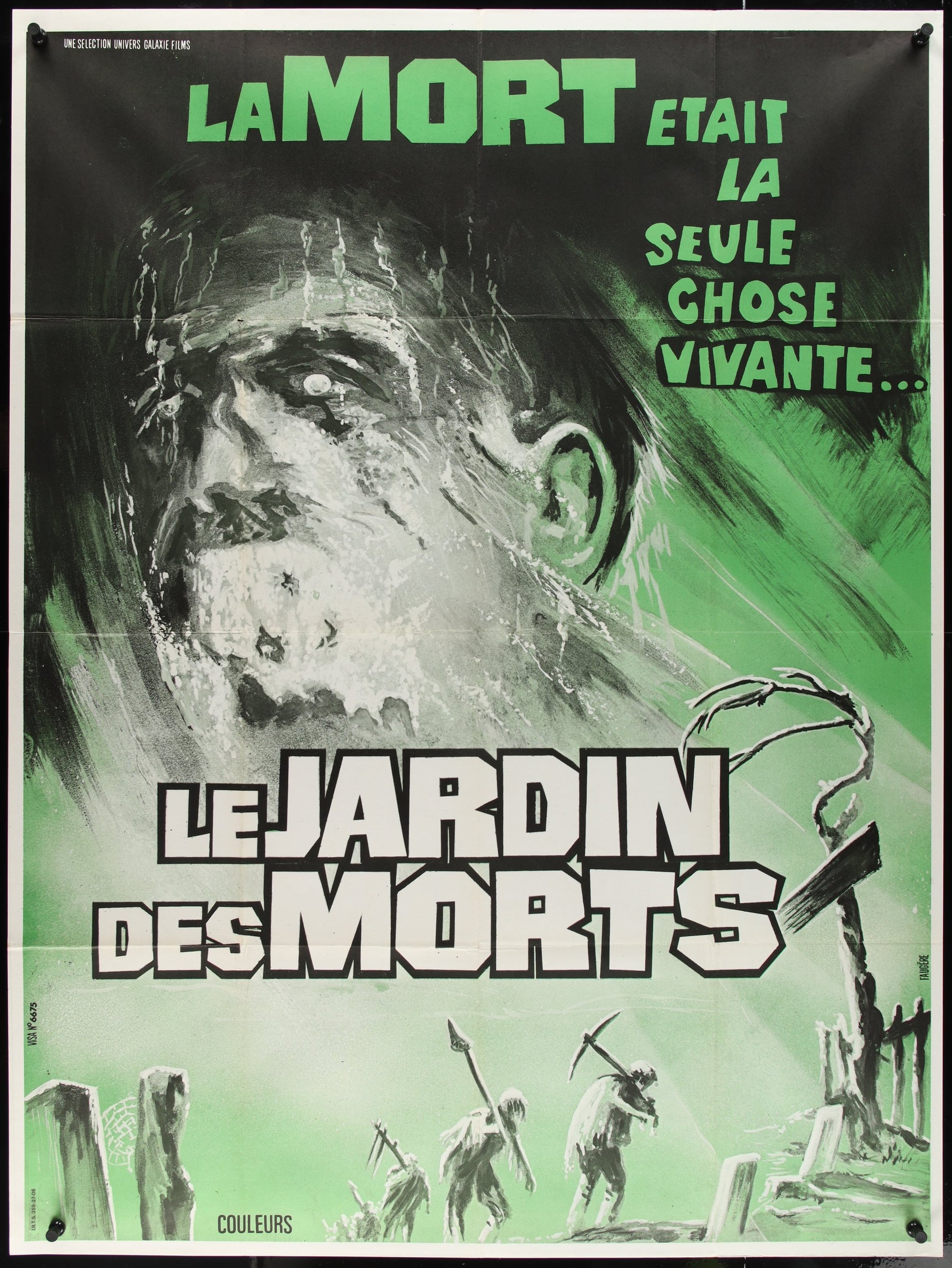 Garden Of The Dead (1972) Original French Grande Movie Poster