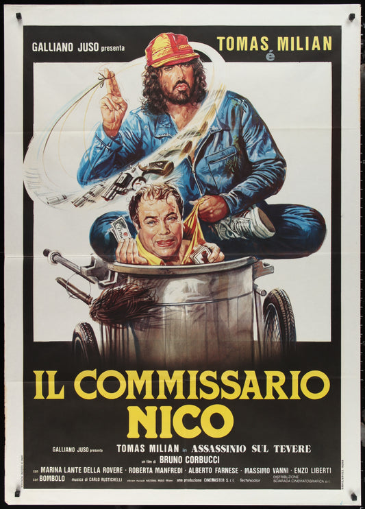 Assassination on the Tiber (1979) Original Italian One Panel Movie Poster